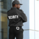 Security Guard Outside Office Building